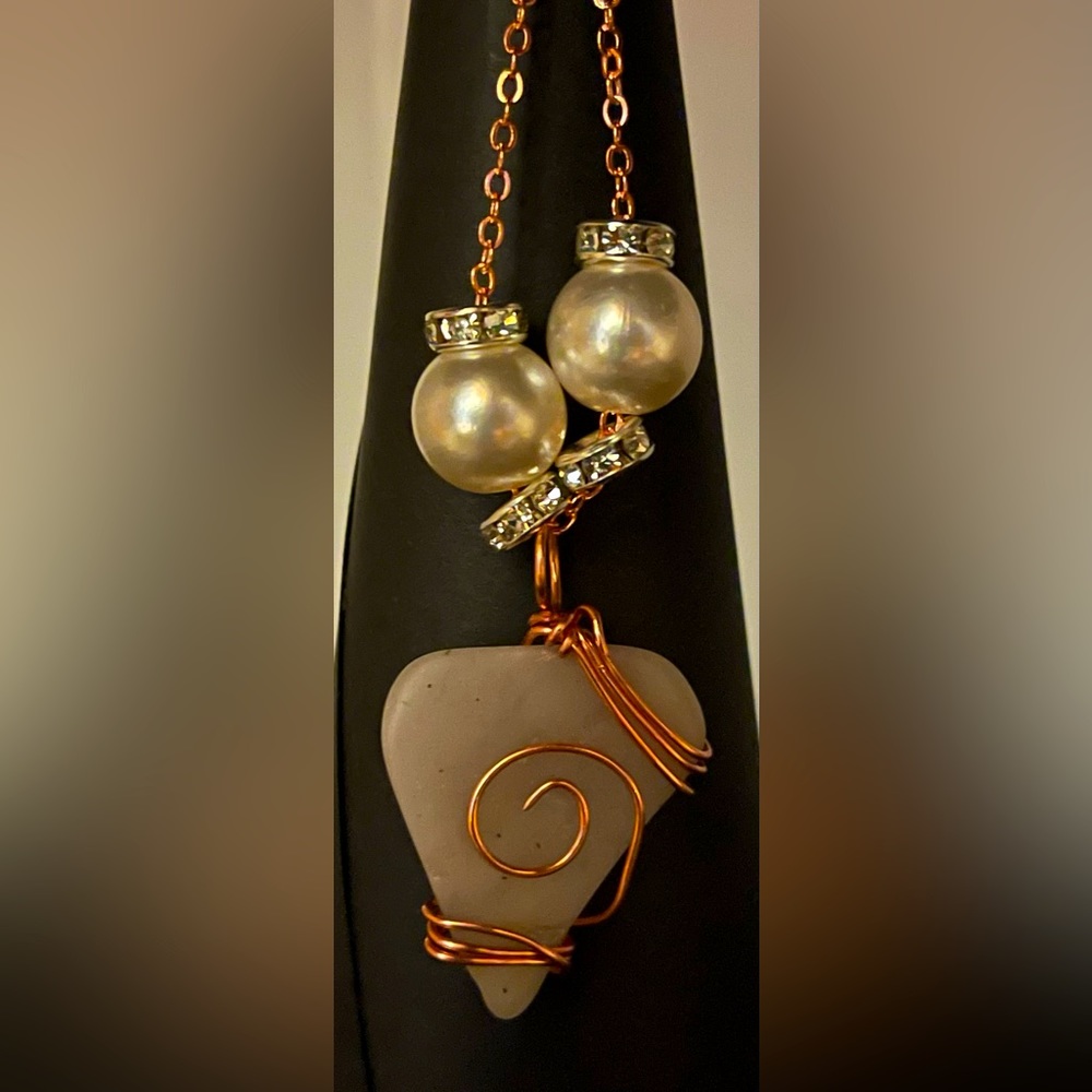 White Agate Pendant
